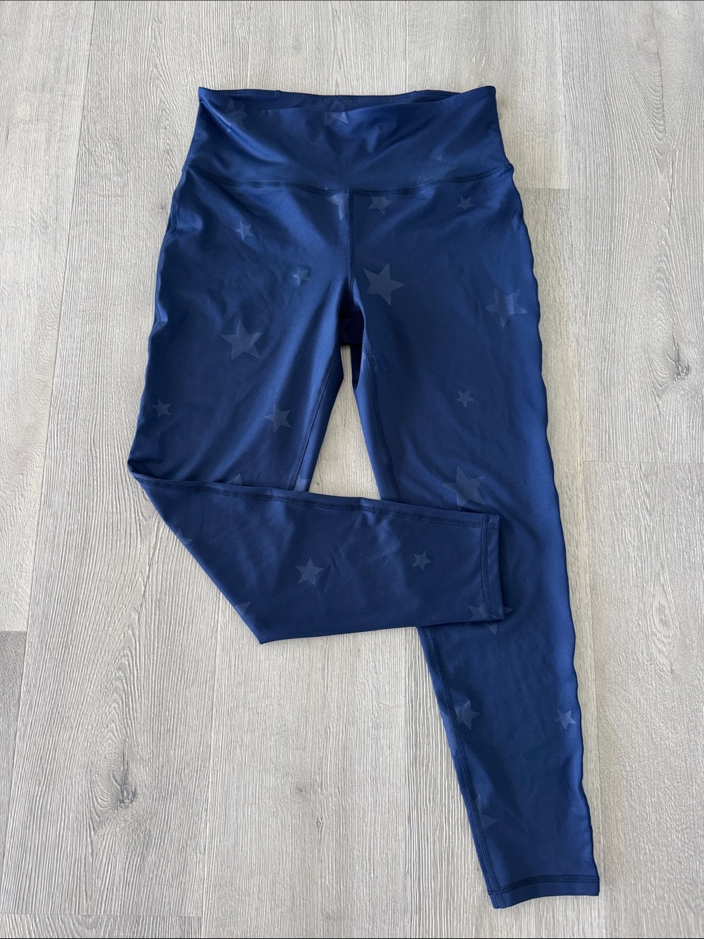 Ideology Navy Star-Print High-Waist Leggings